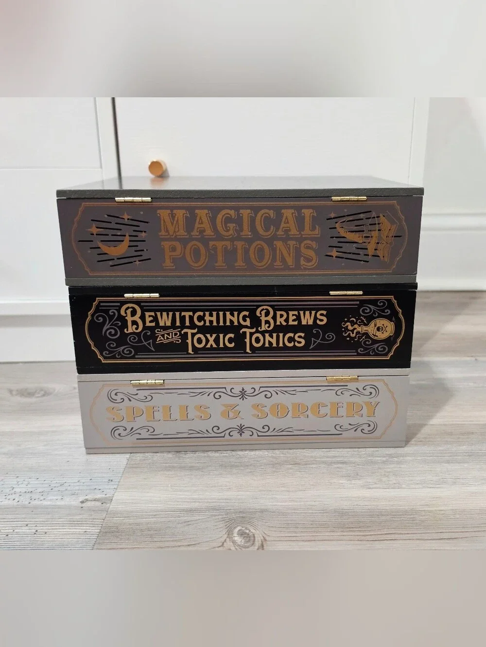 Target Bullseye Playground Halloween 2026 Wood Book Decor - Magical Potions